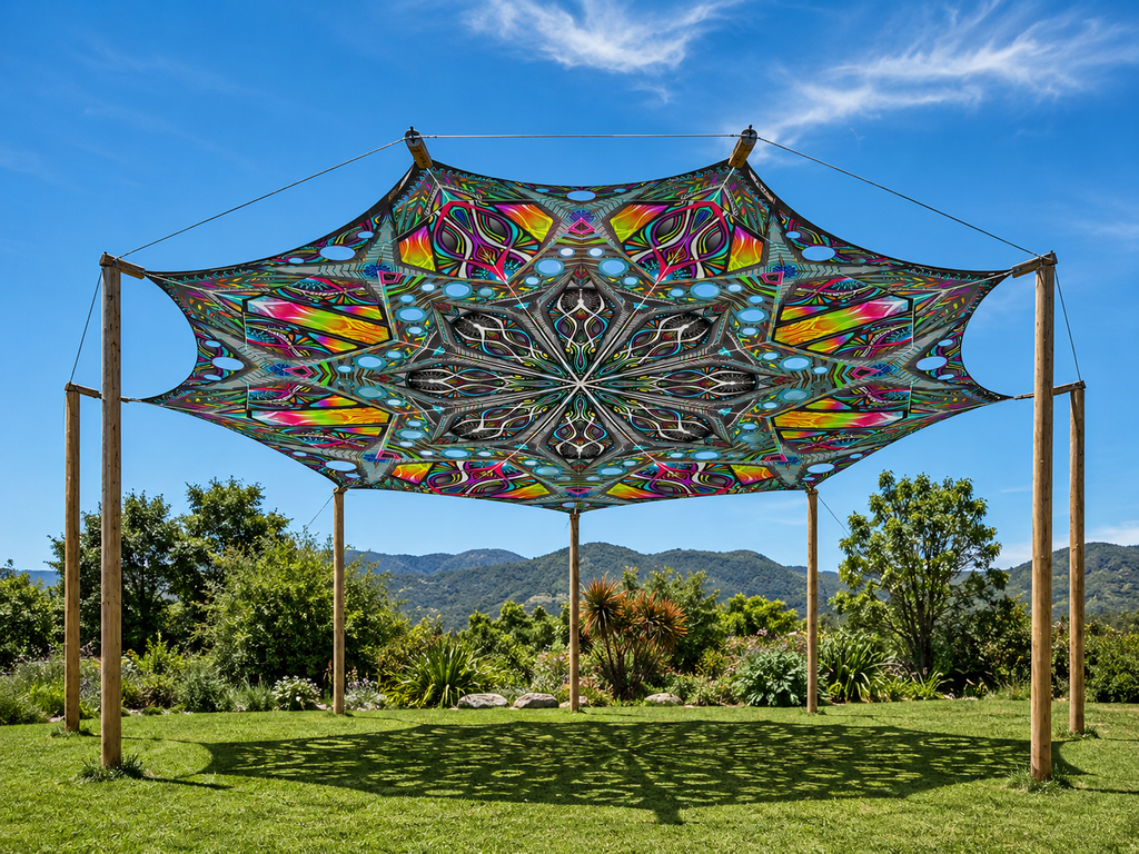 Kaleidoscopic Sacred Canopy