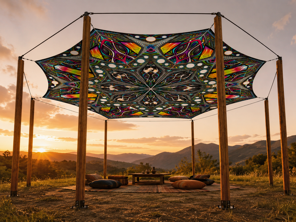 Kaleidoscopic Sacred Canopy