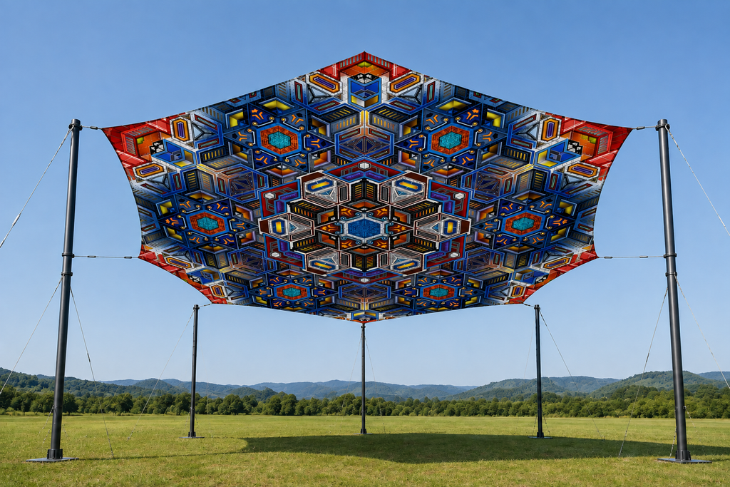 Hexaflux | Geometric Sacred Art