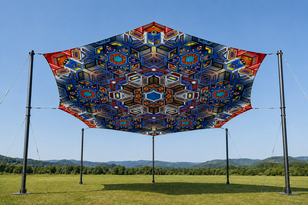 Hexaflux | Geometric Sacred Art