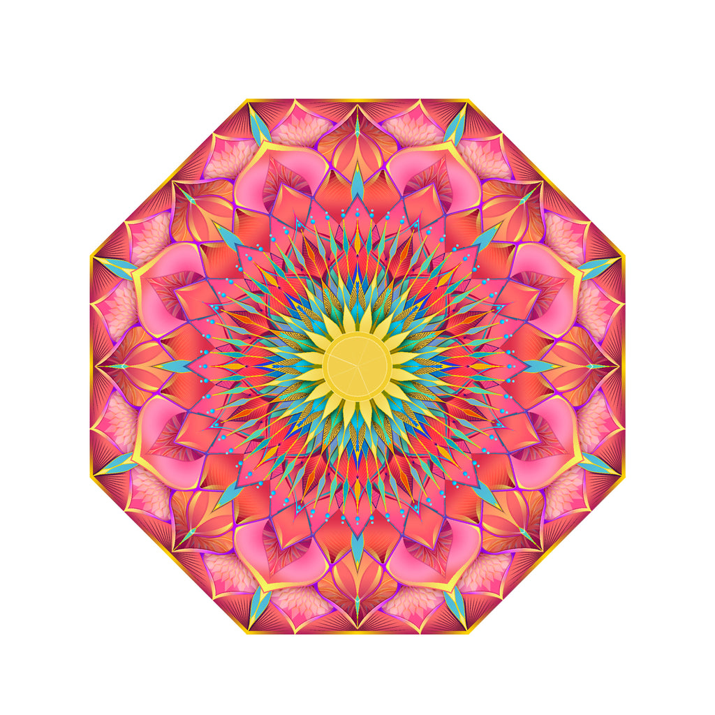 Lotus Mandala Eight Point Canopy