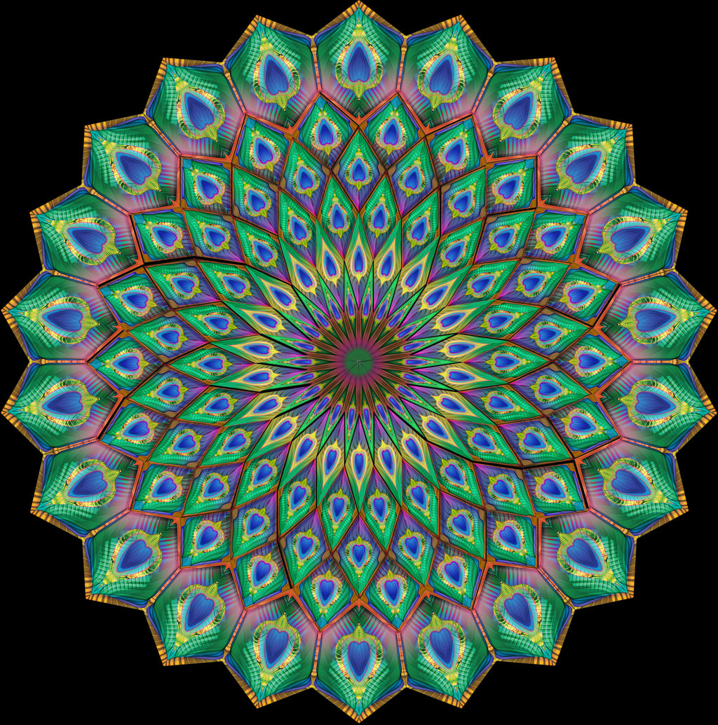 Mayura Mandala Canopy | Peacock Inspired